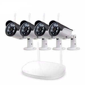 Wireless 4 camera WiFi CCTV Surveillance System
